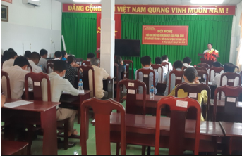 Ông Võ Chí Đại, Phó Giám đốc Trung tâm Kiểm soát bệnh tật tỉnh  phát biểu chỉ đạo tại Hội nghị.