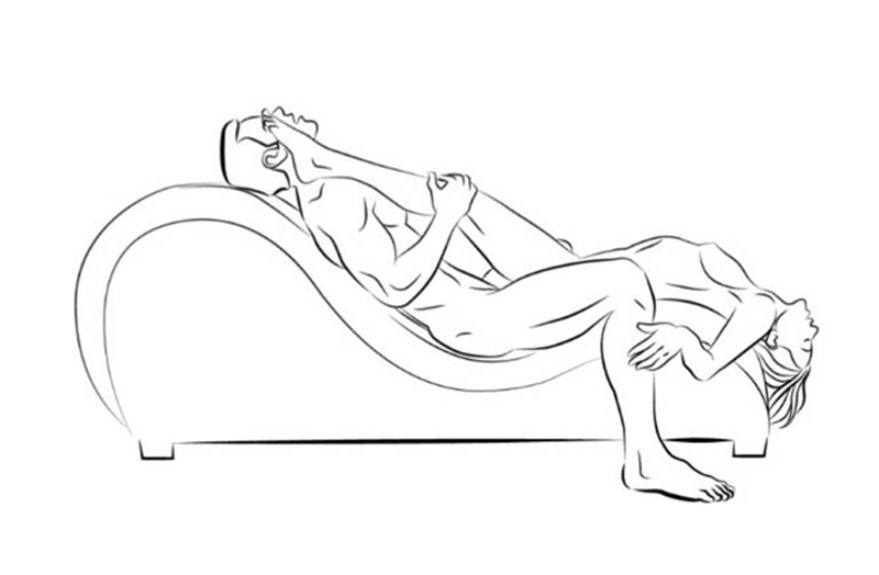 Tư thế G-Whiz trên ghế tình yêu