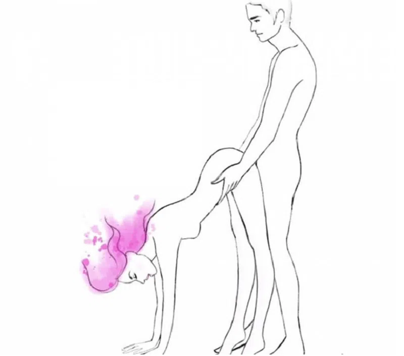 Gắn kết tình cảm vợ chồng/đôi lứa bằng tư thế đứng gập