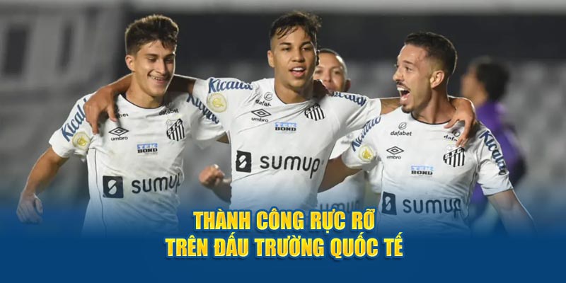 Thành tích quốc tế rực rỡ của Santos qua các thời kỳ