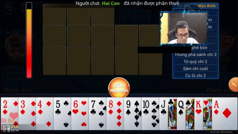 Các trường hợp đặc biệt trong Mậu Binh