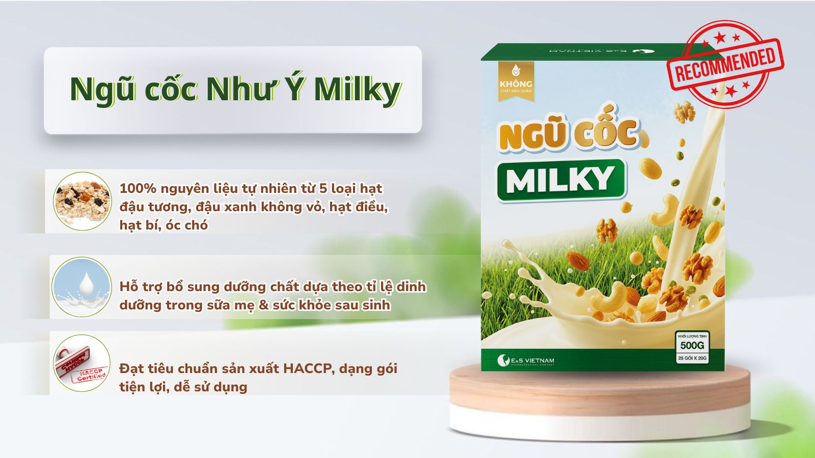 Review ngũ cốc Milky cho mẹ sau sinh sữa nhiều, đặc sánh