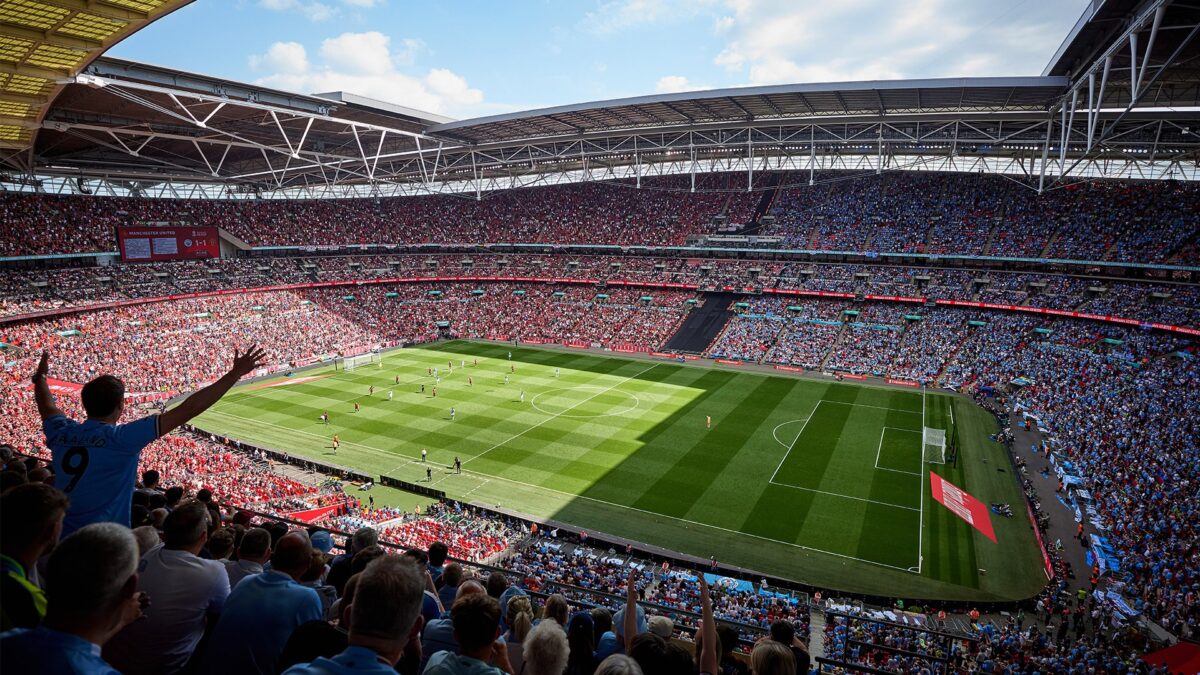 Sân vận động Wembley biểu tượng bóng đá Anh