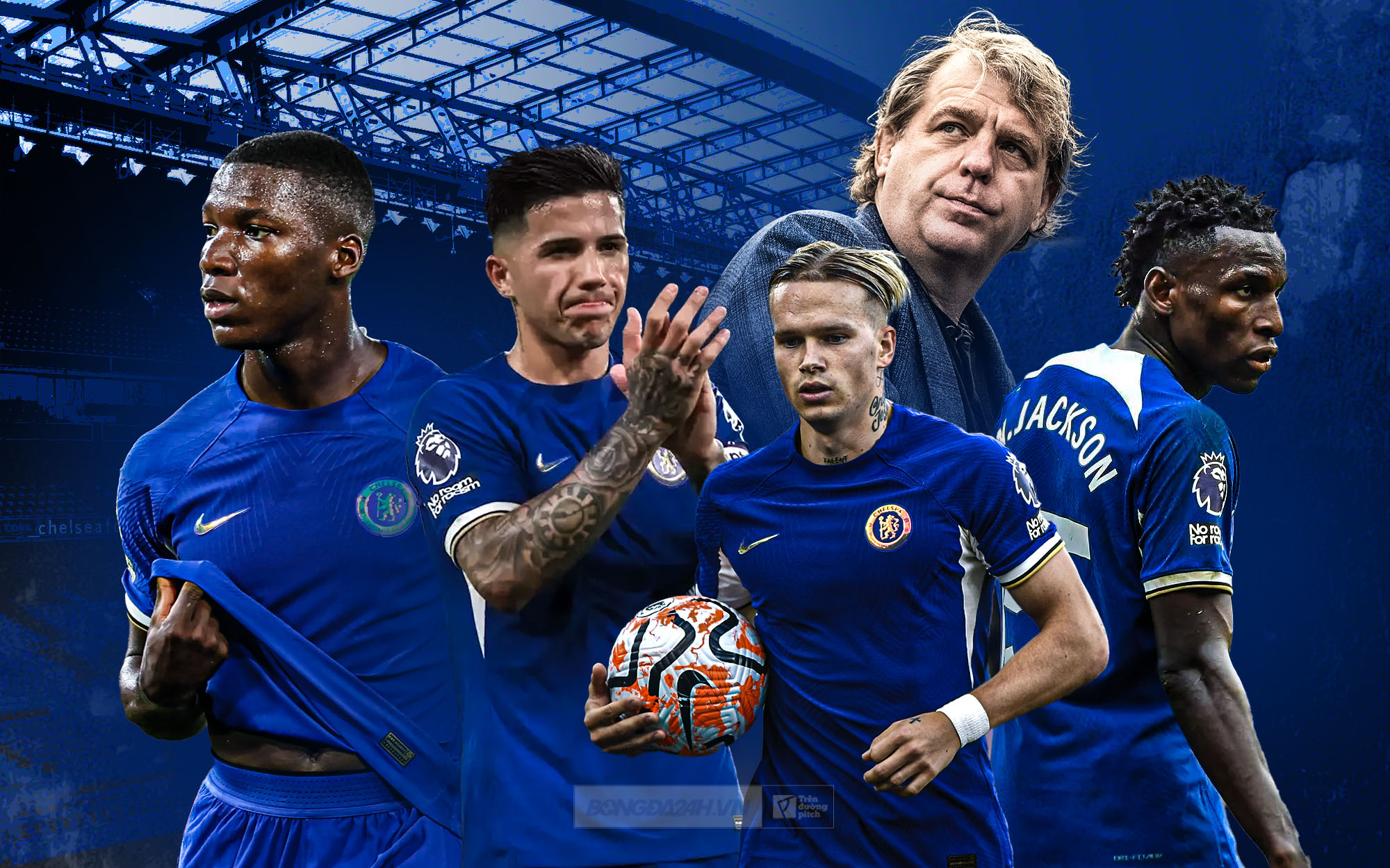 Sự kết hợp giữa các thế hệ cầu thủ Chelsea tạo nên đội hình mạnh nhất