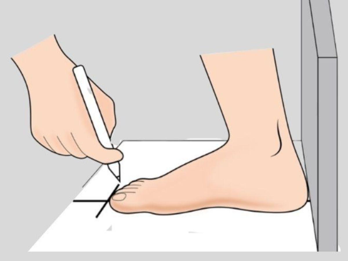 Quy trình đo size chân chuẩn để mua giày online