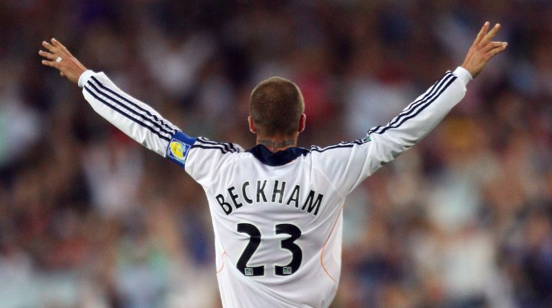 David Beckham mang áo số 23 tại Real Madrid